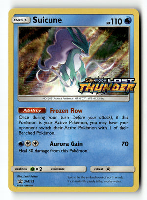 Pokemon Card Suicune - (Prerelease) Holo LP SM Promos SM149