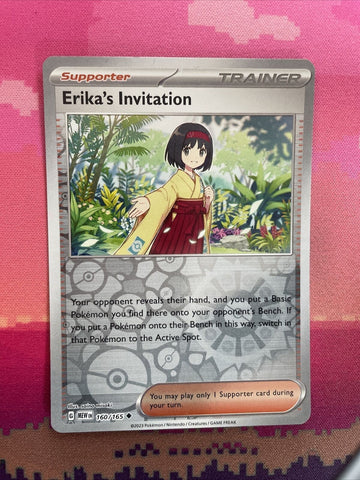 pokemon-card-erikas-invitation-scarlet-violet-151-reverse-holo-160-165-nm-1