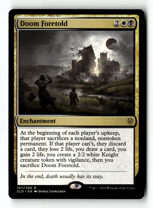 MTG Doom Foretold Throne of Eldraine LP Magic The Gathering
