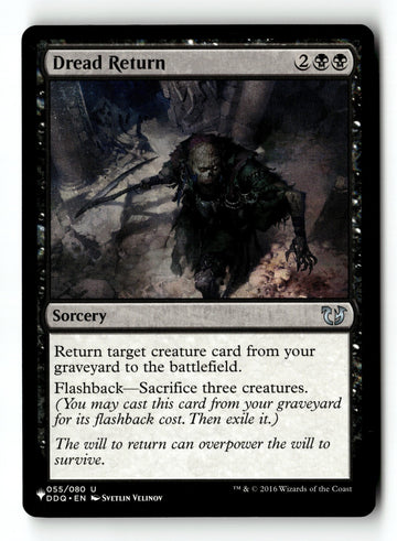 MTG Dread Return Duel Decks: Blessed vs. Cursed LP Magic The Gathering