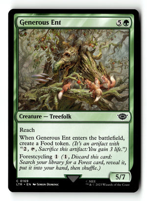 MTG Generous Ent The Lord of the Rings LP Magic The Gathering