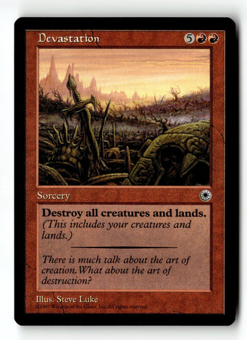 MTG Devastation Portal LP Magic The Gathering
