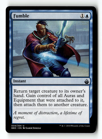 MTG Fumble Battlebond LP Magic The Gathering