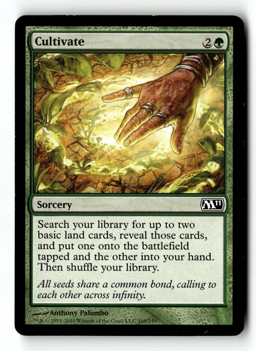 MTG Cultivate Magic 2011 (M11) LP Magic The Gathering
