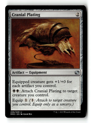 MTG Cranial Plating Modern Masters 2015 LP Magic The Gathering