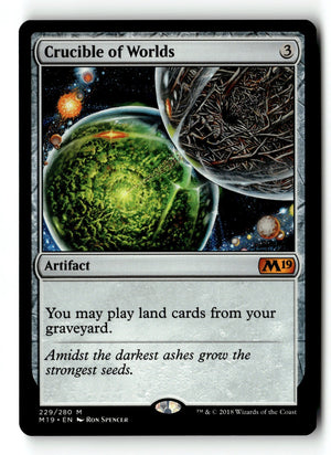 MTG Crucible of Worlds Core Set 2019 LP Magic The Gathering