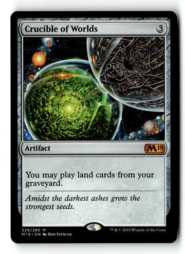 MTG Crucible of Worlds Core Set 2019 LP Magic The Gathering