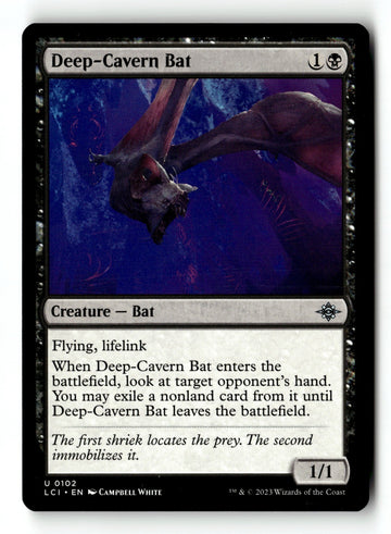 MTG Deep-Cavern Bat The Lost Caverns of Ixalan LP Magic The Gathering