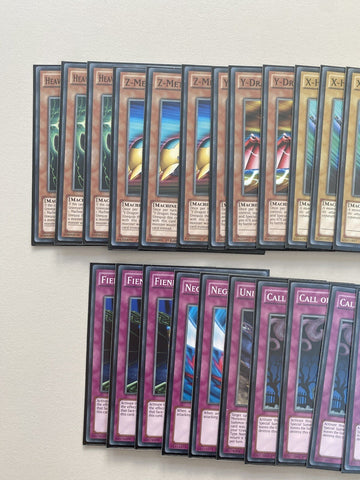 Deck XY Dragon SDKS 33 Cards YuGiOh (back)