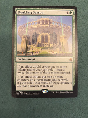 MTG Doubling Season Battlebond LP Magic The Gathering