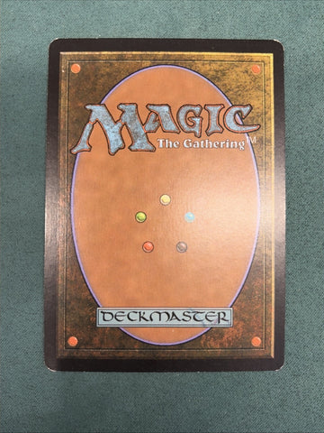 MTG Gemstone Caverns Timespiral LP Magic The Gathering (back)
