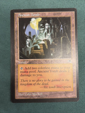 MTG Ancient Tomb Tempest (2) Magic The Gathering