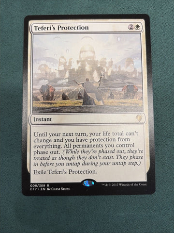 MTG Teferi's Protection Commander 2017 LP Magic The Gathering