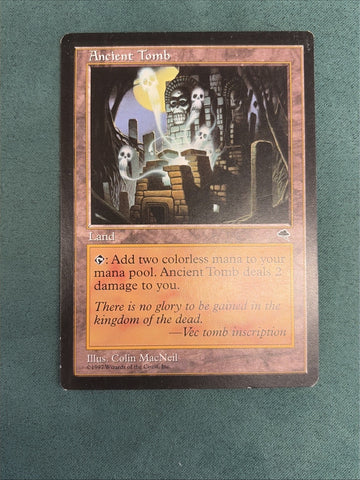 MTG Ancient Tomb Tempest LP Magic The Gathering (1)