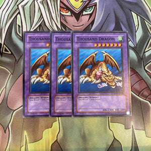 RP01-EN049 x3 Thousand Dragon Common Excellent Conditon Yugioh