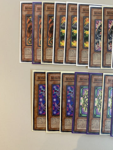 Deck Arcana Force Yugioh 22 Cards (back)