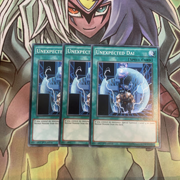 LDK2-ENK32 x3 Unexpected Dai Common Excellent Condition Yugioh
