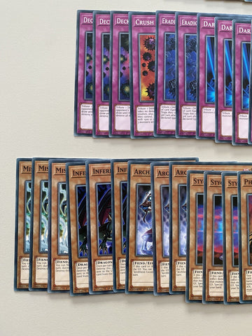 Deck SR06 60 Cards YuGiOh (back)