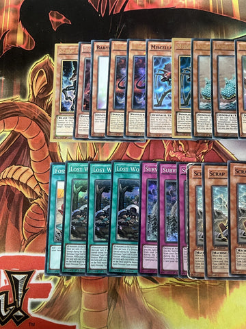 Deck Scrap Dinosaur Yugioh 27 Cards (back)