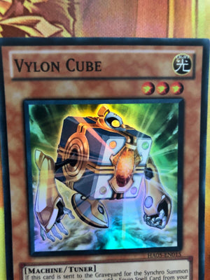 HA05-EN015 Vylon Cube Super Rare Mixed Editions Mint YuGiOh Card (back)