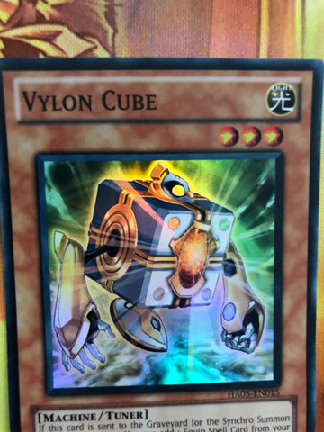 HA05-EN015 Vylon Cube Super Rare Mixed Editions Mint YuGiOh Card (back)