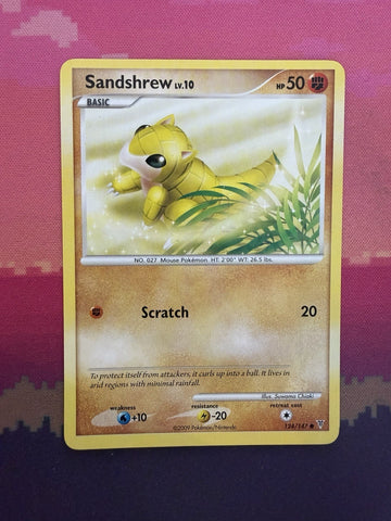 Pokemon Card Sandshrew Supreme Victors 124/147 Near Mint