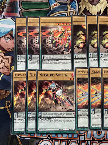 Deck Metalfoes Yugioh 12 Cards TDIL (back)