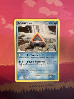 Pokemon Card Snorunt Arceus Common 75/99 Near Mint
