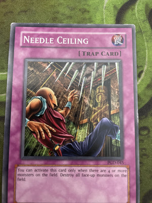 PGD-045 Yugioh Needle ceiling (Light play) Unl edition Common (back)