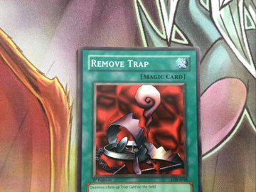 LOB-E048 YUGIOH Remove Trap 1st Edition (back)