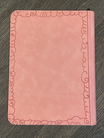 Custom Pokemon Binder 9 Pocket Binder PINK Dragons Descend Twin Traders Binder (back)