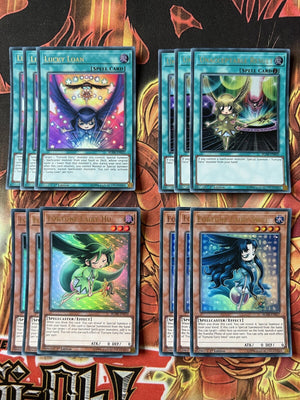 Deck Fortune Fairy YuGiOh 24 Cards BLHR (back)