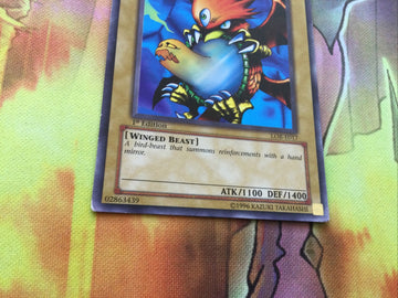 LOB-E017 Fiend Reflection #2 Common 1st Edition YuGiOh (back)
