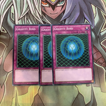 LDK2-ENY40 x3 Gravity Bind Common Excellent Condition Yugioh