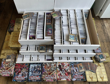 Yugioh 500 Cards Bundle Collection Joblot 30 Holos 20 Silver Rares + God Card