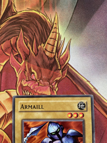 LOB-E062 YuGiOh Armaill 1st Edition (back)