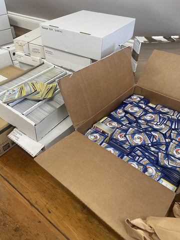 1000 Pokemon Cards Joblot Bulk Collection including holo/rev holo 3x V/GX/EX NM (back)