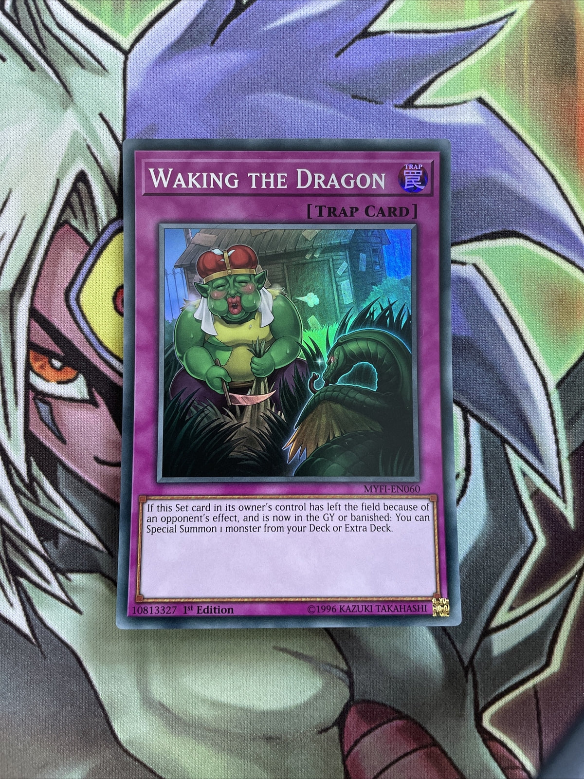 yugioh waking the dragon card MYFI-EN060 Super Rare 1st Edition NM – Twin Traders Giovanni by your opponents card Jolteon - McDonald's Collection Size:Mystery Box (1st Edition)