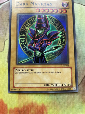 SYE-001 Dark Magician Super Rare Yugioh Card Unl Ed NM (back)