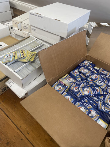 50 Pokemon Cards Bundle Joblot - All Rares, Holos & Reverse - NO COMMONS - Shiny (back)