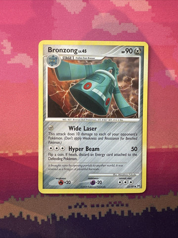 Pokemon Card Bronzong Arceus Uncommon 33/99 Near Mint