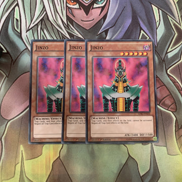 LDK2-ENJ10 x3 Jinzo Common Excellent Condition Yugioh