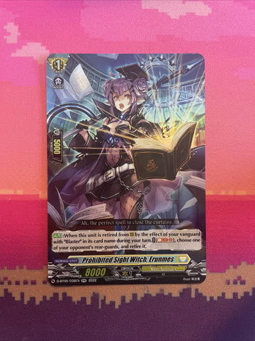 Prohibited Sight Witch, Erunmes | D-BT05/032 RR | Cardfight Vanguard TCG