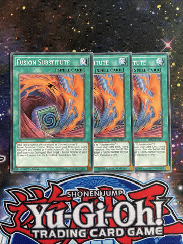 LDK2-ENK31 x3 Fusion Substitute Common Playset Yugioh