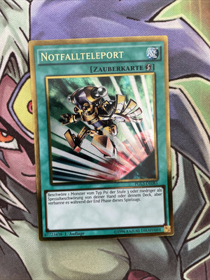 PGL3-EN081 Emergency Teleport Foreign Gold Rare 1st Edition NM Yugioh