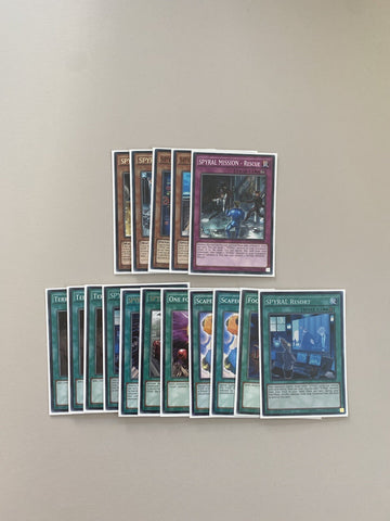 Deck Core Spyral 16 Cards YuGiOh