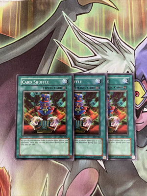 PGD-080 Card Shuffle Common Playset x3 Yugioh