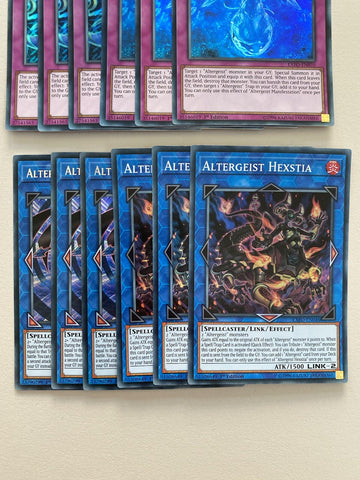Deck Core Altergeist 12 Cards YuGiOh (back)