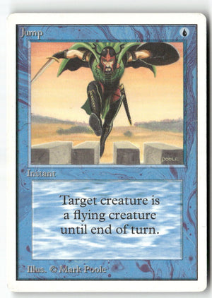 MTG Jump Unlimited Edition LP Magic The Gathering