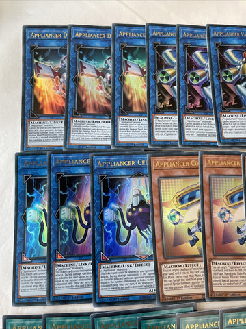 Yugioh - 28 Cards Appliancer Deck Core (back)